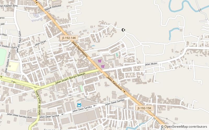 Lippo Plaza Batu location map