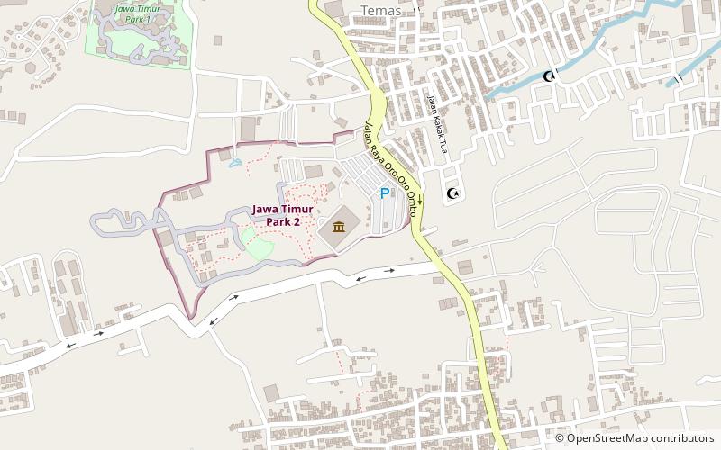 museum satwa batu location map