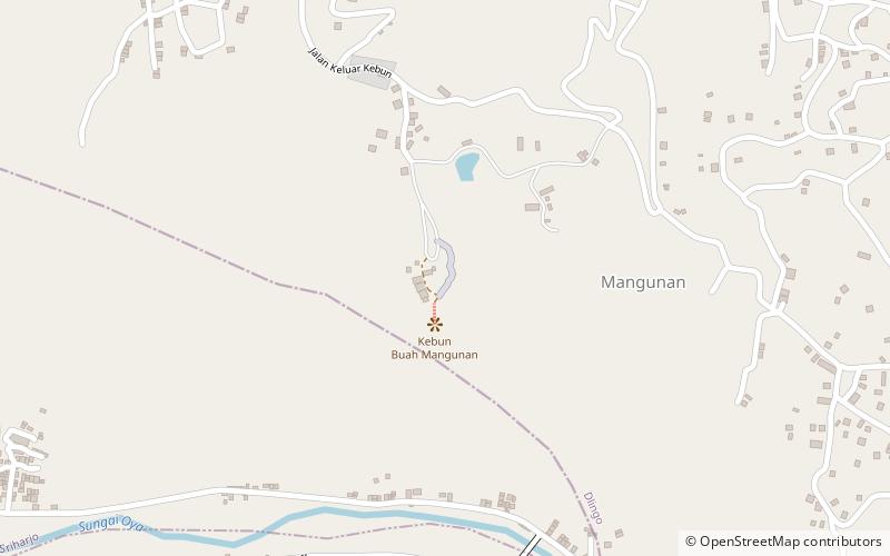 kebun buah mangunan bantul location map