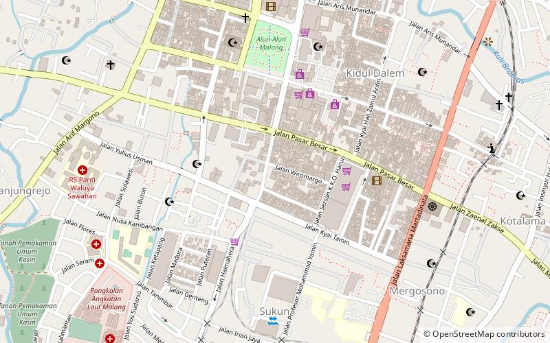 Museum Bentoel location map