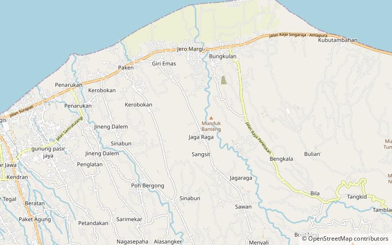 Pura Dalem Segara Madhu location map