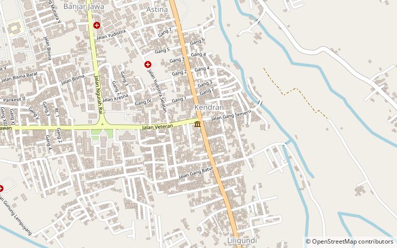 Gedong Kirtya location map