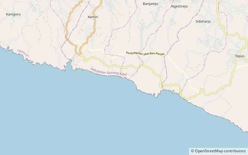 Drini Beach location map