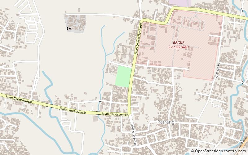 notohadinegoro stadium jember location map