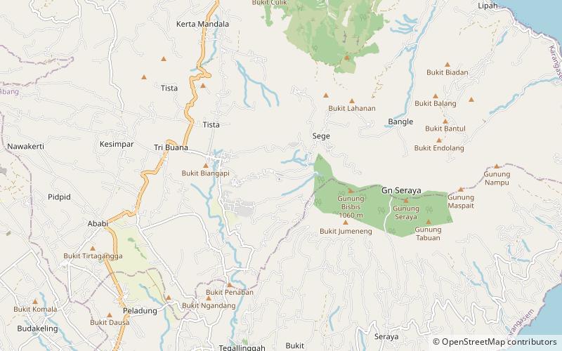 Pura Penataran Agung Lempuyang location map