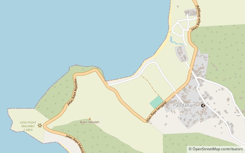 Pantai Pandanan location map