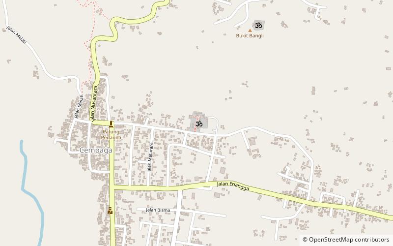 Pura Kehen location map