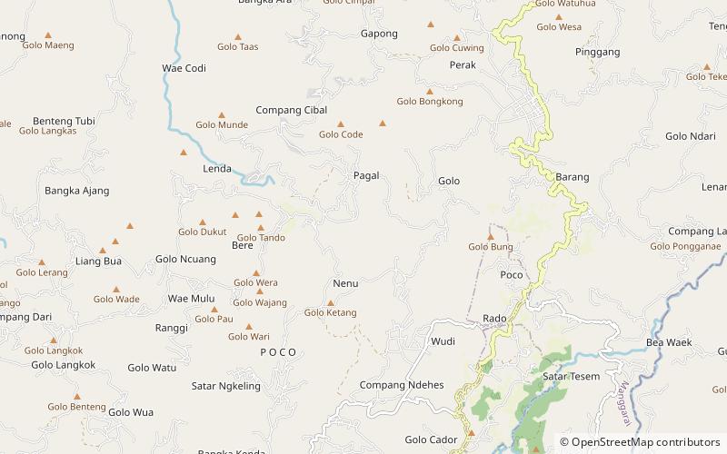 Liang Bua location map