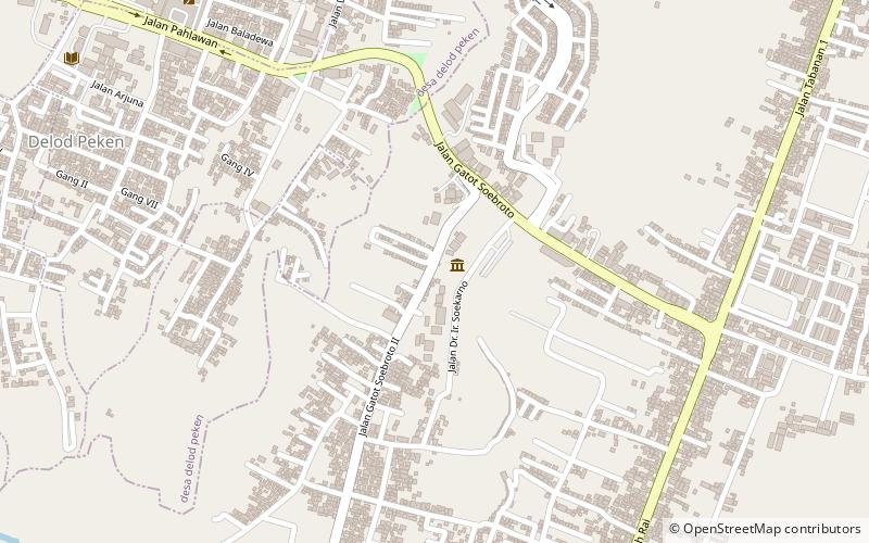 subak tabanan location map