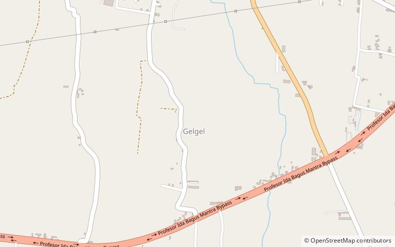 gelgel klungkung location map