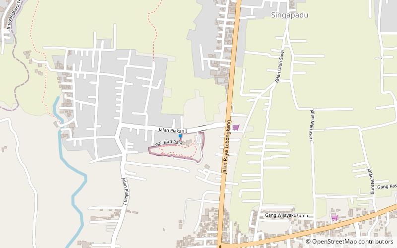 Rimba Reptile Park location map