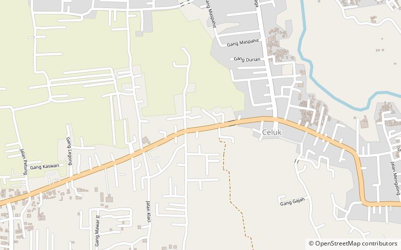 celuk silver village denpasar location map