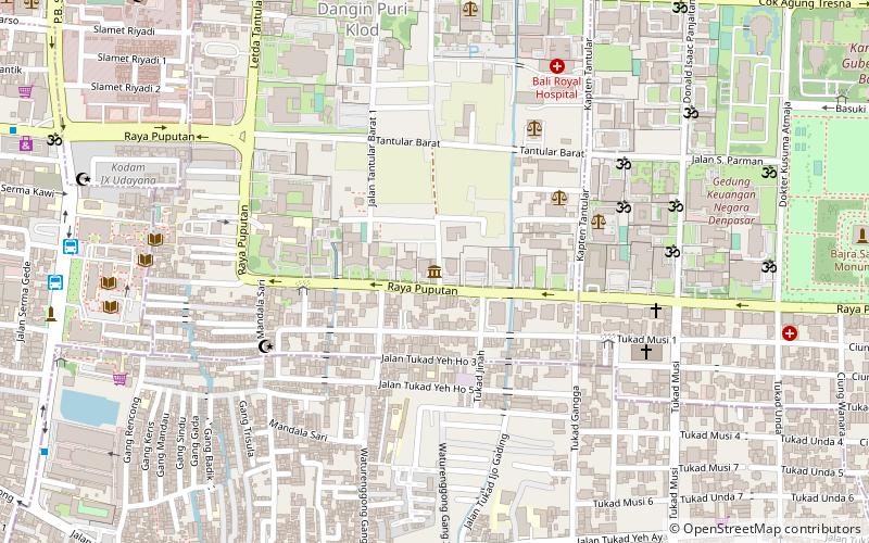 museum agung bung karno denpasar location map