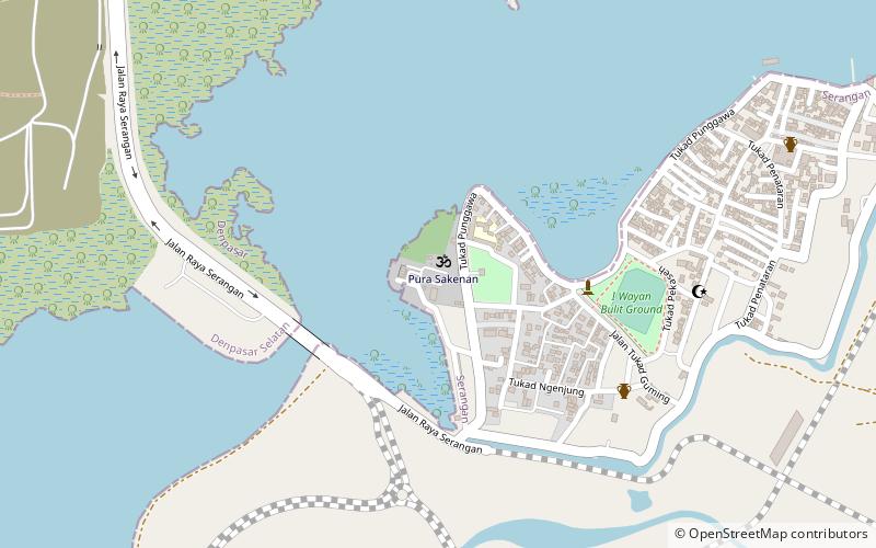 Pura Dalem Sakenan location map