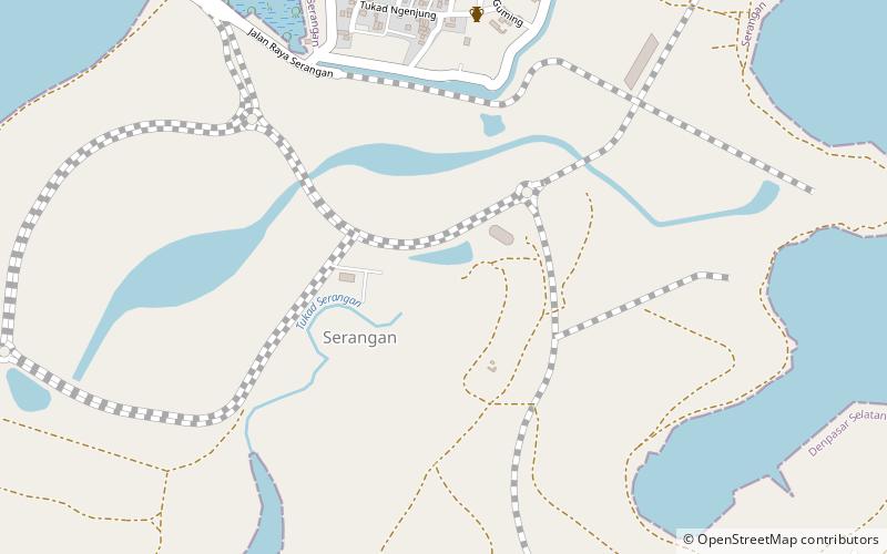 Serangan Island location map