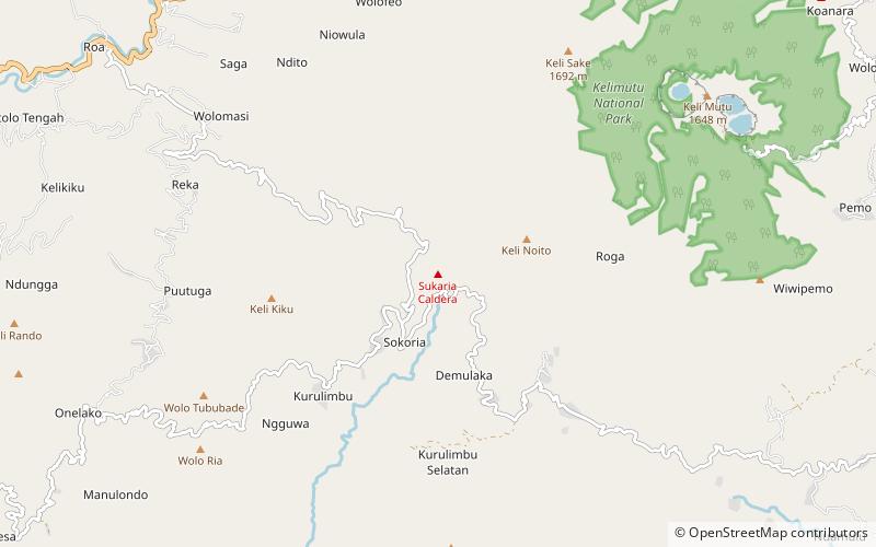mount sukaria location map