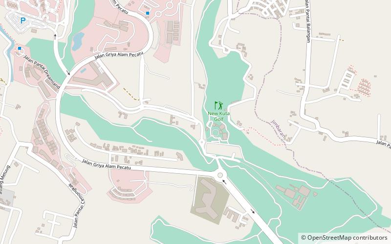 New Kuta Golf location map