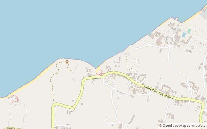 Padang-Padang location map
