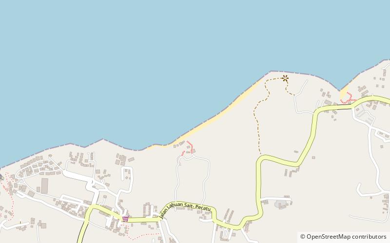 padang padang beach uluwatu location map