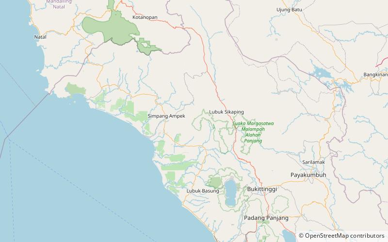 Mount Talakmau location map