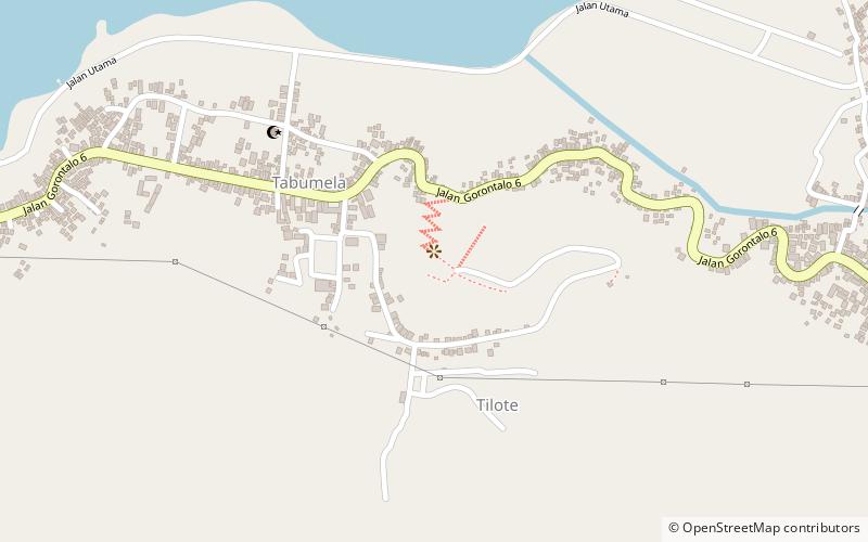 Otanaha Fortress location map