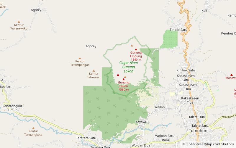 Mount Empung location map