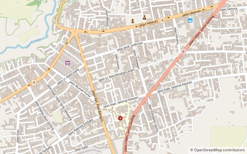 Kabanjahe location map
