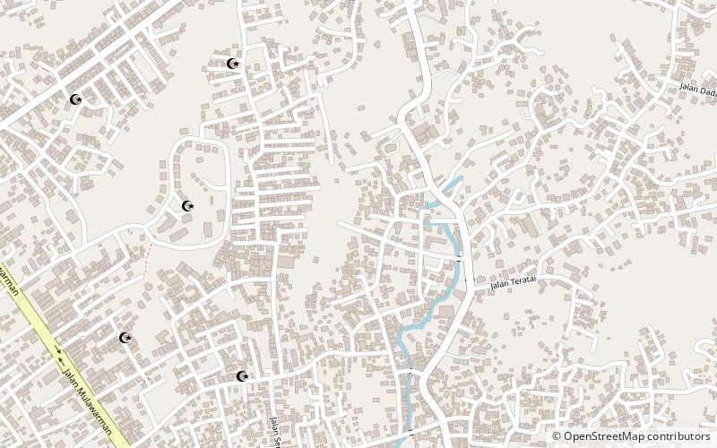 Tarakan location map