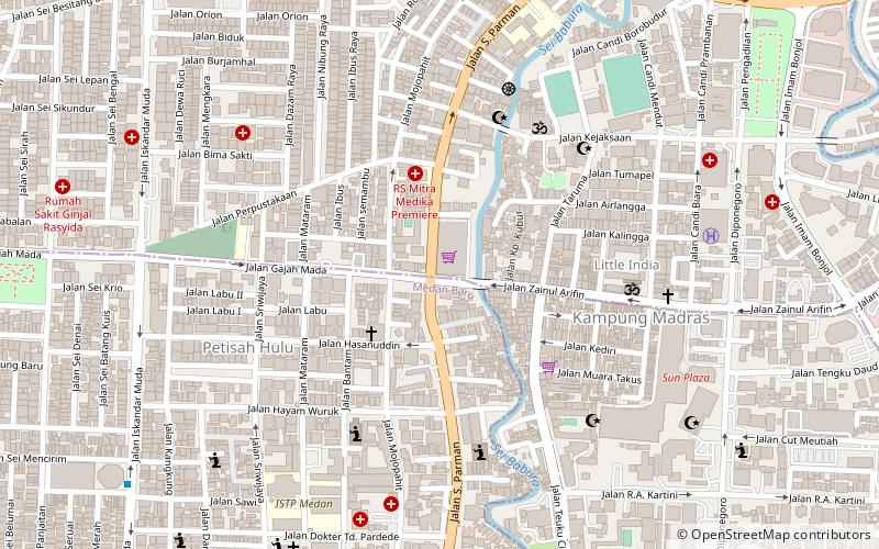 cambridge city square medan location map
