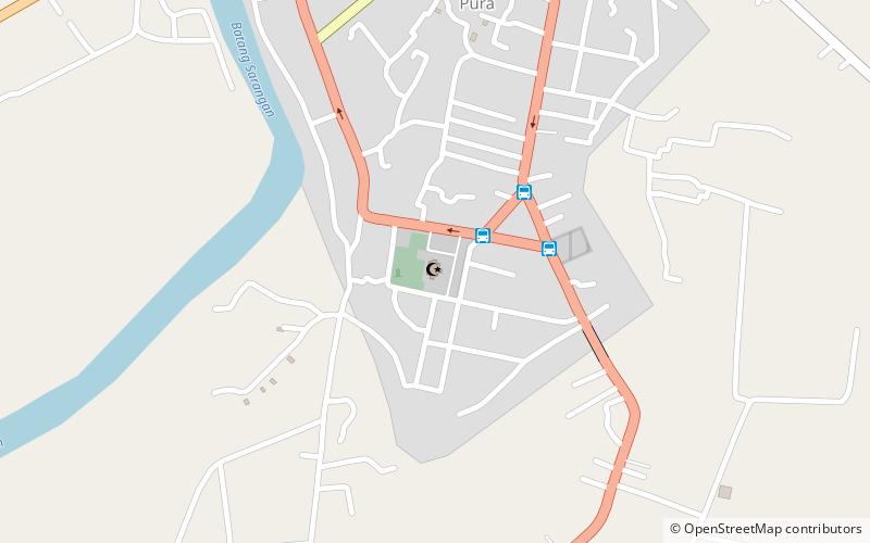 Azizi Mosque location map
