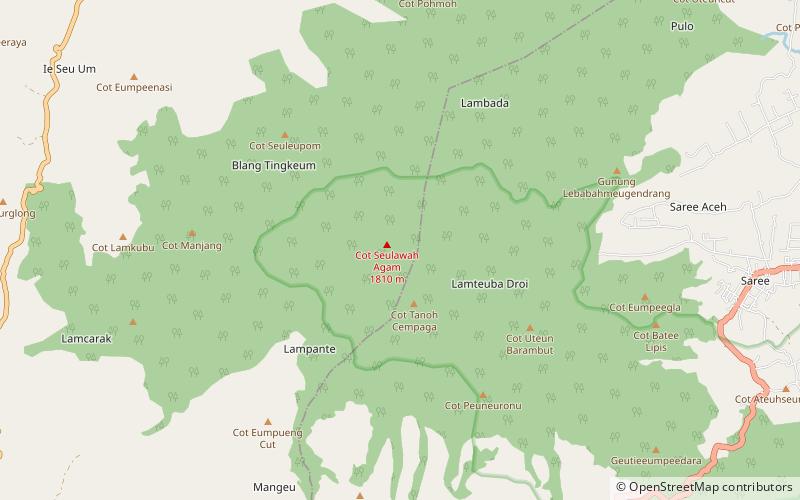 Seulawah Agam location map