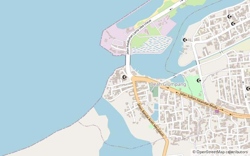Baiturrahim Mosque location map