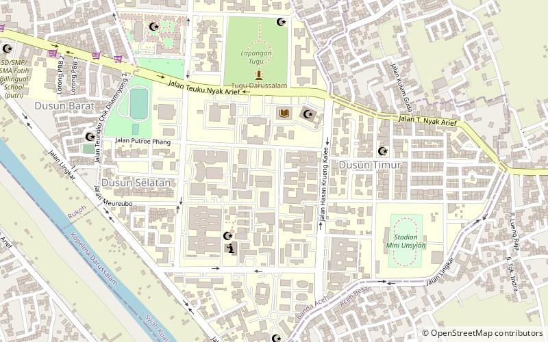 syiah kuala university banda aceh location map