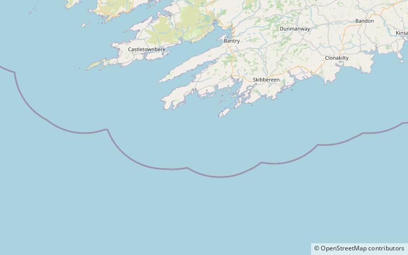 Fastnet Lighthouse location map