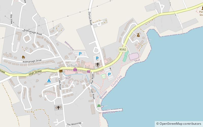 Schull Country Market location map