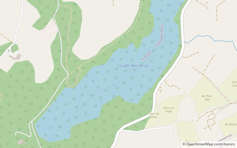Lough Abisdealy location map