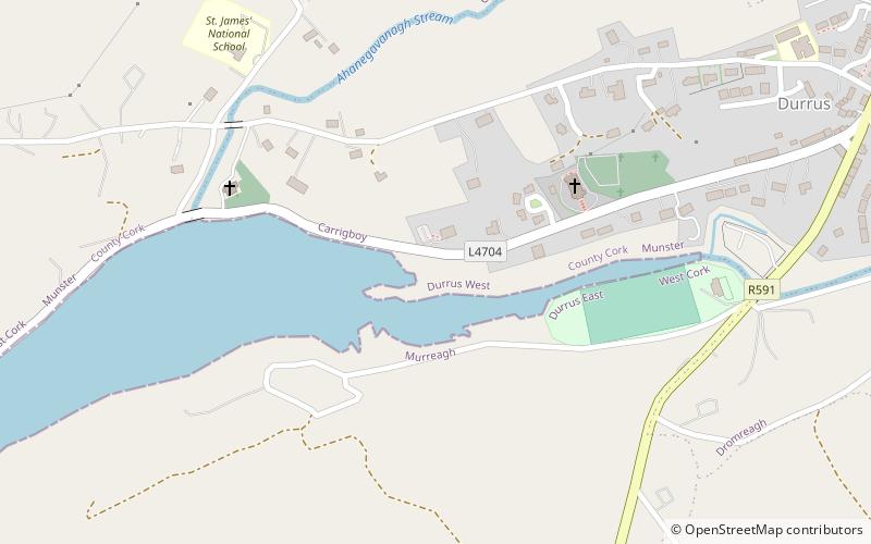 Durrus location map