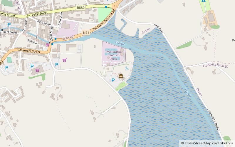 West Cork Model Railway Village location map