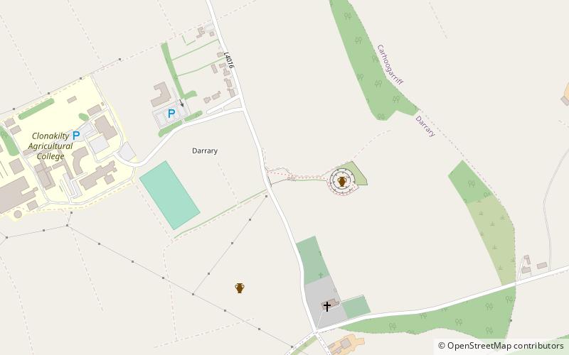 Lios na gCon location map
