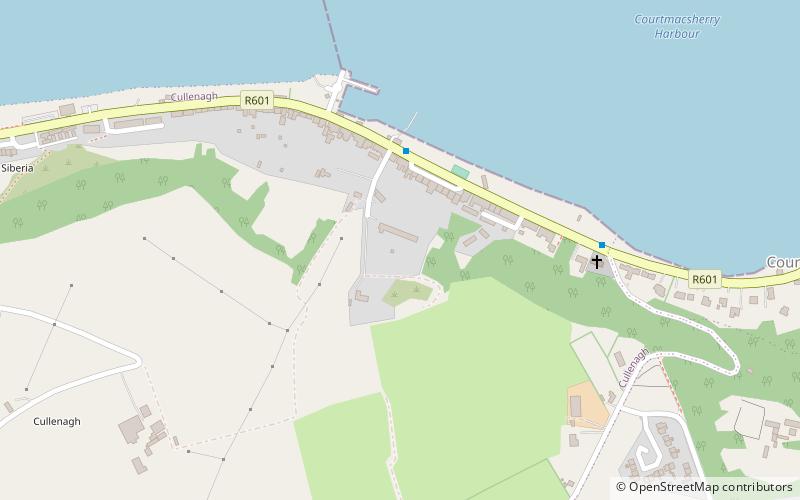 Courtmacsherry location map
