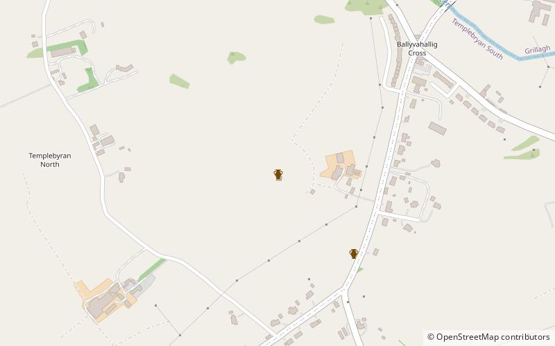 Templebryan Stone Circle location map