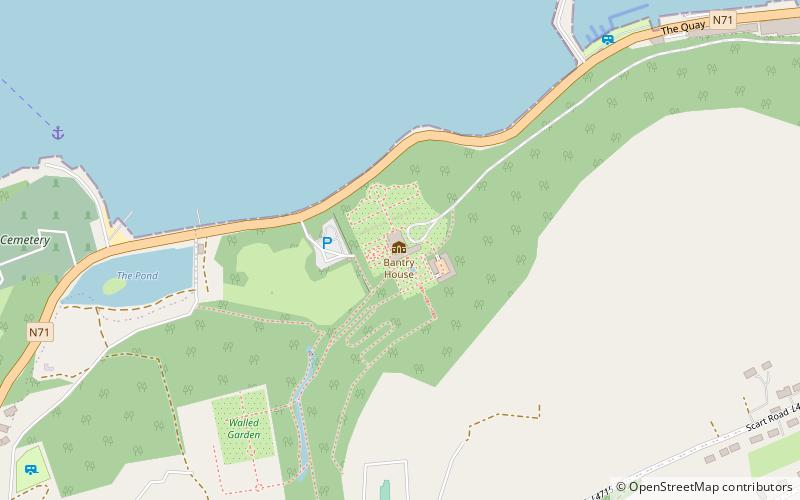Bantry House location map