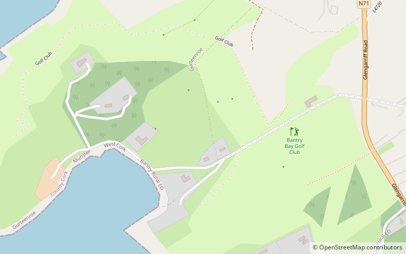 bantry bay golf club location map