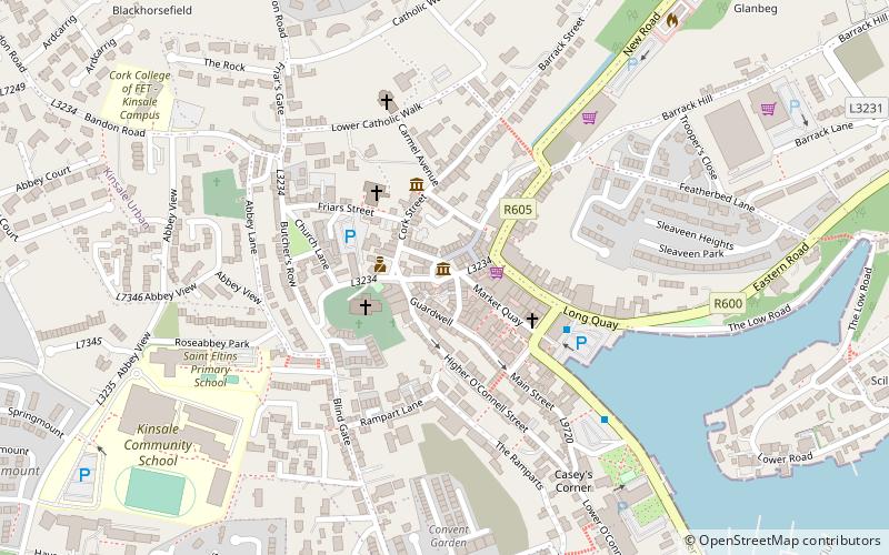 Kinsale Regional Museum location map