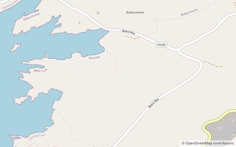 Ballycrovane location map