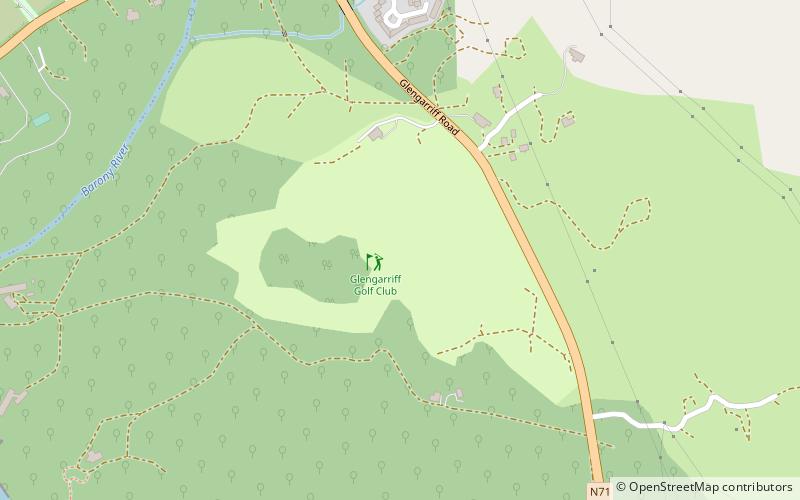 Glengarriff Golf Club location map