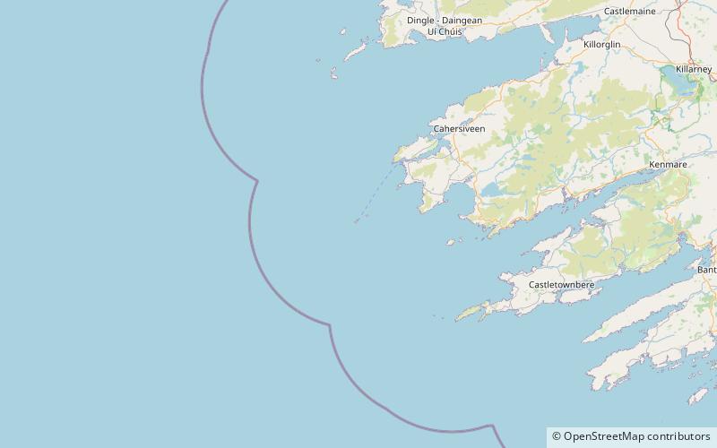 Little Skellig location map