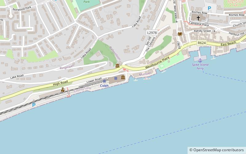 Cobh Heritage Centre location map