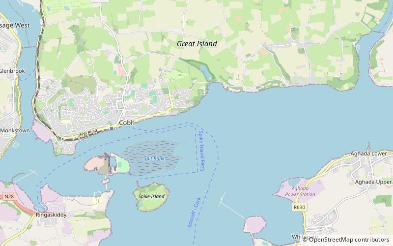 Port of Cork location map
