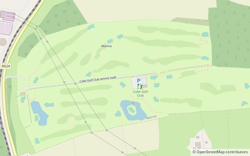 cobh golf club location map